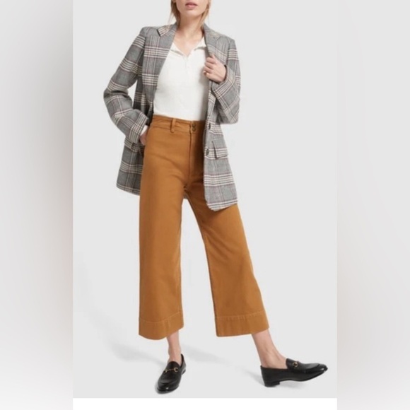 Apiece Apart Merida High Rise Flare Crop Jeans - Picture 2 of 11